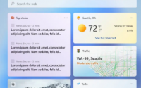 微软在支持到来时详细介绍Windows11第三方小部件
