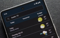 谷歌天气终于有了一个黑暗的主题但预测仍然不确定