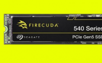 希捷Firecuda 540 PCIe 5.0 SSD推出读取速度快