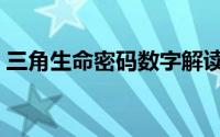 三角生命密码数字解读（生命密码如何解读）