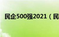 民企500强2021（民企500强排名完整版）