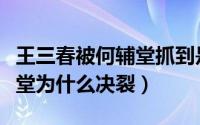 王三春被何辅堂抓到是哪一集（王三春和何辅堂为什么决裂）