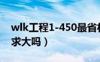 wlk工程1-450最省材料攻略（wlk魔钢锭需求大吗）