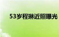 53岁程琳近照曝光（53岁程琳的近况）