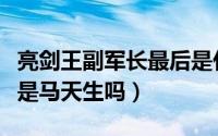 亮剑王副军长最后是什么军衔（亮剑王副军长是马天生吗）