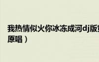 我热情似火你冰冻成河dj版黄美静（我热情似火你冰冻成河原唱）