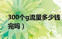 300个g流量多少钱（300G流量一个月用得完吗）