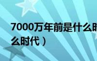 7000万年前是什么时代（巴洛克时代前是什么时代）