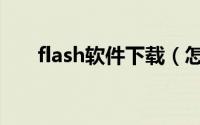 flash软件下载（怎么下载flash软件）