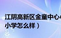 江阴高新区金童中心小学好不好（江阴市金童小学怎么样）