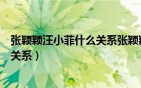 张颖颖汪小菲什么关系张颖颖个人资料（俏江南汪小菲什么关系）