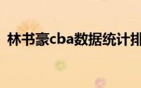 林书豪cba数据统计排名（林书豪cba数据）