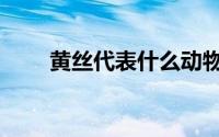 黄丝代表什么动物（黄丝代表什么）