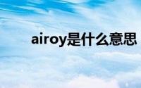 airoy是什么意思（roy是什么意思）