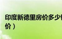 印度新德里房价多少钱一平方（印度新德里房价）