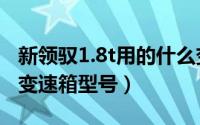 新领驭1.8t用的什么变速箱（新领驭1.8t手动变速箱型号）