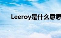 Leeroy是什么意思（roy是什么意思）