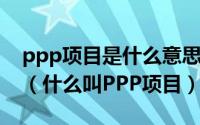 ppp项目是什么意思?3分钟带你深入了解下!（什么叫PPP项目）