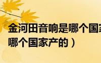 金河田音响是哪个国家产的啊（金河田音响是哪个国家产的）