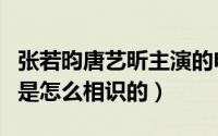 张若昀唐艺昕主演的电视剧（唐艺昕和张若昀是怎么相识的）