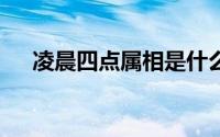 凌晨四点属相是什么（凌晨4点属什么）