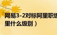 网易3-2对标阿里职级体系（网易p3-3对应阿里什么级别）