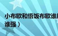 小布欧和悟饭布欧谁厉害（小布欧和悟饭布欧谁强）