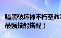 暗黑破坏神不朽圣教军最强流派（圣教军单刷最强技能搭配）