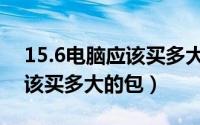 15.6电脑应该买多大的包装袋（15.6电脑应该买多大的包）