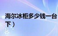 海尔冰柜多少钱一台（海尔冰柜价格800元以下）