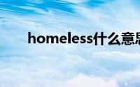 homeless什么意思（loss什么意思）