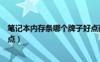 笔记本内存条哪个牌子好点耐用（笔记本内存条哪个牌子好点）