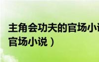 主角会功夫的官场小说排行榜（主角会功夫的官场小说）