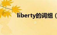 liberty的词组（liberty的动词）