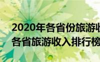 2020年各省份旅游收入（10月08日2021年各省旅游收入排行榜）