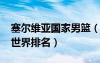 塞尔维亚国家男篮（10月15日塞尔维亚男篮世界排名）