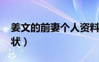 姜文的前妻个人资料（10月16日姜文前妻现状）