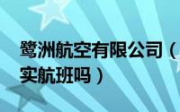 鹭洲航空有限公司（10月08日鹭洲航空是真实航班吗）