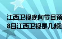 江西卫视晚间节目预告(20080921)（10月08日江西卫视是几频道）