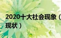 2020十大社会现象（10月19日当今社会十大现状）