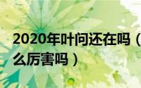 2020年叶问还在吗（10月20日叶问真的有那么厉害吗）