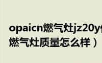 opaicn燃气灶jz20y价格（10月23日opdian燃气灶质量怎么样）