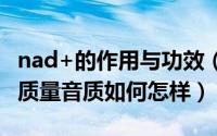 nad+的作用与功效（10月24日英国nad功放质量音质如何怎样）