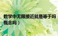 数学中无限接近就是等于吗（10月24日数学里有无限接近的概念吗）