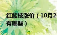 红酸枝涨价（10月26日红酸枝家具的优缺点有哪些）