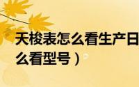 天梭表怎么看生产日期（10月08日天梭表怎么看型号）