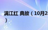 满江红 典故（10月28日满江红剧情介绍50字）