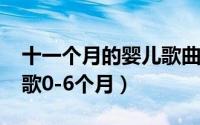 十一个月的婴儿歌曲（11月01日婴儿早教儿歌0-6个月）