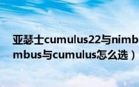 亚瑟士cumulus22与nimbus22区别（11月01日亚瑟士nimbus与cumulus怎么选）