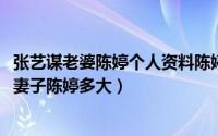 张艺谋老婆陈婷个人资料陈婷简历照片（11月03日张艺谋的妻子陈婷多大）